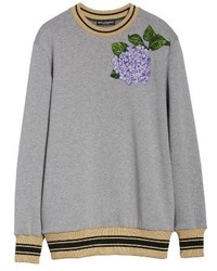 Dolce & Gabbana Dolcegabbana Hydrangea Patch Sweatshirt