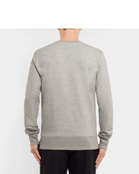 Nudie Jeans Evert Mlange Loopback Organic Cotton Jersey Sweatshirt