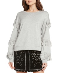 Willow & Clay Fringed French Terry Sweatshirt