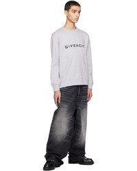 Givenchy Gray Archetype Sweatshirt