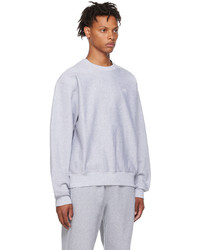 Stussy Gray Cotton Sweatshirt
