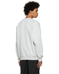 McQ Gray Cotton Sweatshirt