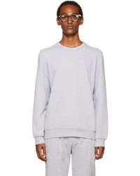 Brunello Cucinelli Gray Cotton Sweatshirt