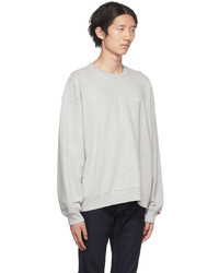 Levi's Gray Embroidered Sweatshirt