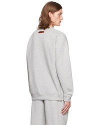 Zegna Gray Essential Sweatshirt