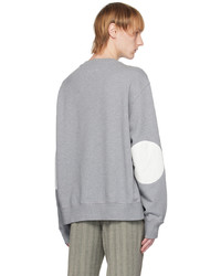 MM6 MAISON MARGIELA Gray Oversized Sweatshirt