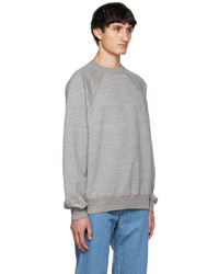 Nanamica Gray Raglan Sweatshirt