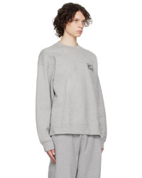 Nike Gray Stssy Edition Sweatshirt