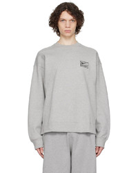 Nike Gray Stssy Edition Sweatshirt