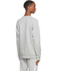 adidas Originals Grey Adicolor Essentials Trefoil Crewneck Sweatshirt