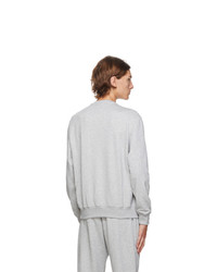 Ermenegildo Zegna Grey Basic Chic Sweatshirt