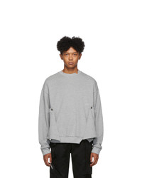 Spencer Badu Grey Cargo Sweater