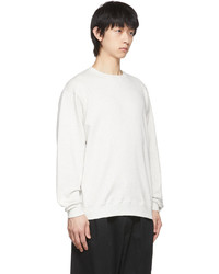 Beams Plus Grey Cotton Sweatshirt