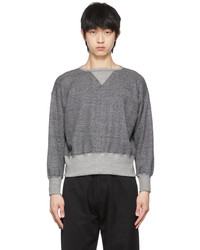 Taiga Takahashi Grey Cotton Sweatshirt