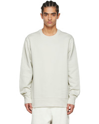 Y-3 Grey Cotton Sweatshirt