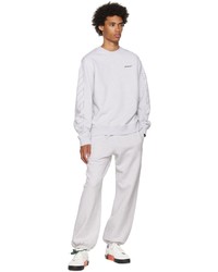 Off-White Grey Diag Sweatshirt