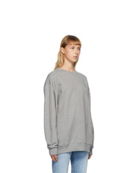 Acne Studios Grey French Terry Oversized Sweatshirt