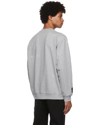 McQ Grey Jack Branded Sweatshirt