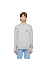 Burberry Grey Logo Dryden Sweatshirt