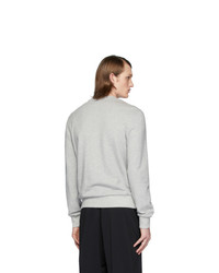 Moncler Grey Logo Sweatshirt