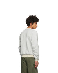 Sunnei Grey Logo Sweatshirt