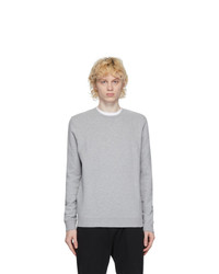 Sunspel Grey Loopback Sweatshirt