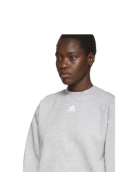 adidas Originals Grey Must Haves 3 Stripes Sweatshirt
