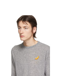 Acne Studios Grey Niale Fruit Sweatshirt