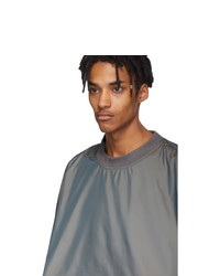 Fear Of God Grey Nylon Iridescent Sweatshirt