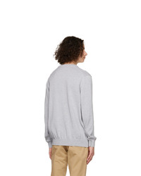 Lacoste Grey Organic Cotton Sweatshirt