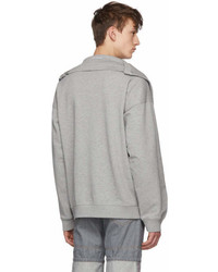 Y/Project Grey Oversized Sweatshirt