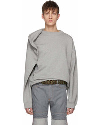 Y/Project Grey Oversized Sweatshirt