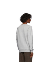 Dries Van Noten Grey Raglan Sweatshirt