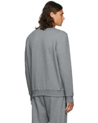 Ermenegildo Zegna Grey Reconnect Mono Pocket Sweatshirt