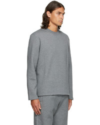 Ermenegildo Zegna Grey Reconnect Mono Sweatshirt