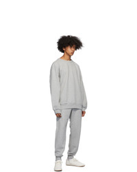 Dries Van Noten Grey Relaxed Sweatshirt