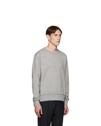 Thom Browne Grey Rwb Stripe Sweatshirt