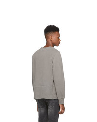 Ksubi Grey Seeing Lines Sweatshirt