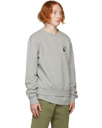 Off-White Grey Slim Degrade Arrows Sweatshirt