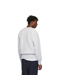 Champion Reverse Weave Grey Small Script Sweatshirt