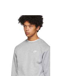 Nike Grey Sportswear Club Sweatshirt