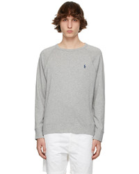 Polo Ralph Lauren Grey Terry Spa Sweatshirt