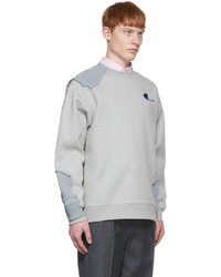 Ader Error Grey Tran Sweatshirt