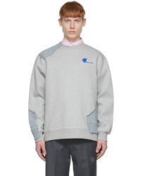 Ader Error Grey Tran Sweatshirt