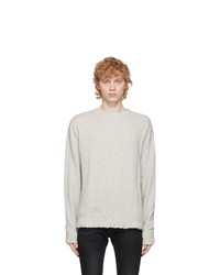 R13 Grey Vintage Sweatshirt