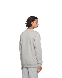 1017 Alyx 9Sm Grey Visual Logo Sweatshirt