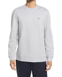 Ted Baker London Hatton Core Cotton Sweatshirt In Light Grey At Nordstrom