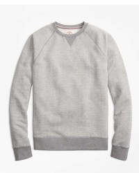 Brooks Brothers Herringbone Jacquard Sweatshirt