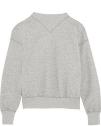 Etoile Isabel Marant Isabel Marant Toile Bailee Cotton Blend Sweatshirt Gray