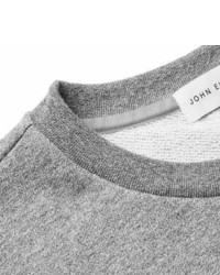 John Elliott Loopback Cotton Blend Jersey Sweatshirt